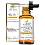 Health Priority Natural Products Vitamin E Oil for Skin and Face