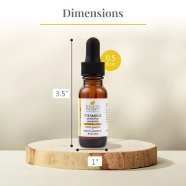 Health Priority Natural Products Vitamin E Oil for Skin and Face