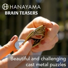 Bepuzzled Padlock Hanayama Cast Metal Brain Teaser Puzzle