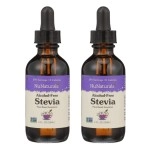 NuNaturals Liquid Stevia, Sugar-Free Sweetener, Plant-Based Sugar Substitute, Zero Calorie, Unflavored