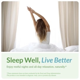 Dr. Olivia Naturals Magnesium Glycinate Complex w/L-Theanine Passionflower & Valerian Root - 90 Capsules