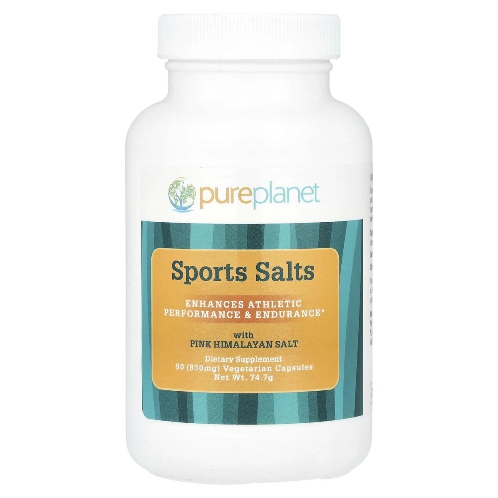 PURE PLANET Sports Salts, 90 Vegetarian Capsules