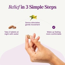 Prunelax Ciruelax Maximum Relief Natural Laxative for Occasional Constipation, 100 Tablets