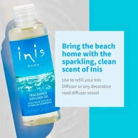 Inis the Energy of the Sea Fragrance Diffuser Refill - 3.3 Fluid Ounce - Diffuser for Home - Reed Diffuser - Reed Diffuser for Home - Scent Diffuser for Home - Oil Refill - Fragrance Diffuser Oil