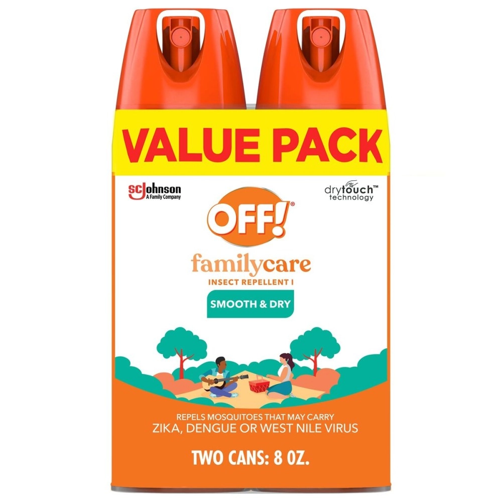 OFF! Family Care Insect and Mosquito Repellent (4oz)- Pack of 2