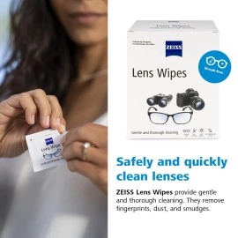 Zeiss Pre-Moistened Lens Cleaning Wipes, 400 count