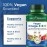 Purity Products Omega 3-6-9 Vegan and Vegetarian Omega Formula - 5 in 1 Essential Fatty Acid Complex - Scientifically Formulated Plant-Based Omega 3 6 9 Essential Fatty Acids (EFA) - from (60)