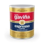 Gavina Caf Espresso Roast Extra Fine Ground Coffee, 100% Arabica, 10 oz Can