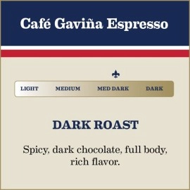 Gavina Caf Espresso Roast Extra Fine Ground Coffee, 100% Arabica, 10 oz Can
