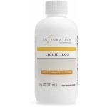 Integrative Therapeutics Liquid Iron - Energy Support Supplement* - with Vitamin B12 & Folate - Liquid Supplement for Convenience - Gluten & Dairy-Free - Apple Cinnamon Flavored, 6 fl oz (35 Servings)