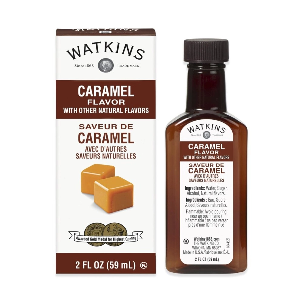 Watkins Caramel Flavor, 2 Fl. Oz., 1-Pack