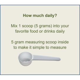 Jetsu Inulin Powder Organic Chicory Root (FOS) - Soluble Inulin Fiber Prebiotic Intestinal Support, Enhances Calcium Absorption, Stimulates Friendly Bacteria, Promotes Prebiotic Growth, 8oz