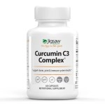 Jigsaw Health Curcumin C3 Complex | Curcumin Capsules Antioxidant Support | 60 Capsules | 60 Servings