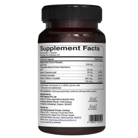 Pure Nutrition Papaya Complete - 60 Veg Capsules (Supports Platelet Immunity & Digestion) Each Capsule contains 500mg Carica Papaya Fruit and Leaf Extract. Non-GMO | Gluten-Free