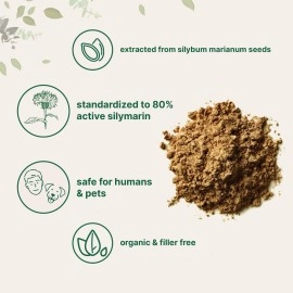 Micro Ingredients Maximum Strength Organic Milk Thistle Extract, 3.5oz (100g)