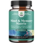 Enhance Brain Memory + Boost Focus + Improve Clarity Mind Booster Supplement For Men And Women - Contains Pure St John Wort + Potent Ginkgo Biloba - Natural Cognitive brain Nutrition By Bio Sense