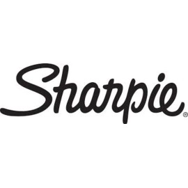 Sharpie Permanent Marker, Chisel Tip, Red, 2 Count
