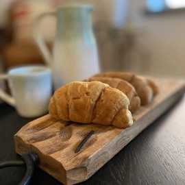 7 Days Soft Croissant, Vanilla Croissant, Breakfast Pastry, Individually Wrapped On The Go Snack, Non-GMO, 2.65 Ounce (Pack of 6)