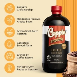 Cappio Cold Brew Coffee Concentrate 16oz