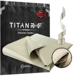 Mission Darkness TitanRF Faraday Fabric Kit 1 Yard (.91m x 1.1m) // Military Grade Conductive Material Blocks RF Signals (WiFi, Cell, Bluetooth, RFID, EMF) // 44W x 36L Fabric + 36 Tape
