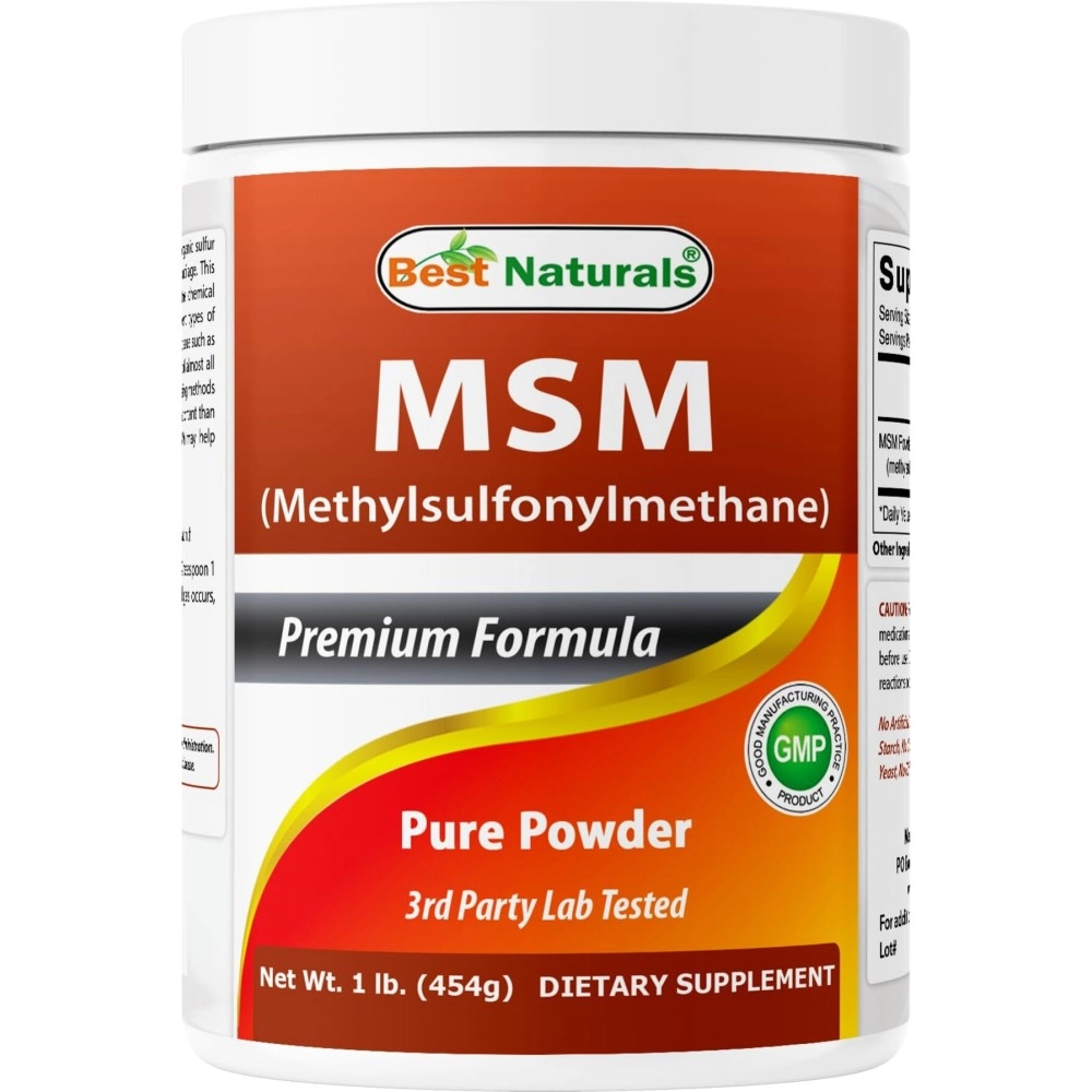 Best Naturals 100% Pure MSM Powder, 1Lb