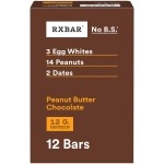 RXBAR Chocolate Protein Peanut Butter Bar (12 Bars)