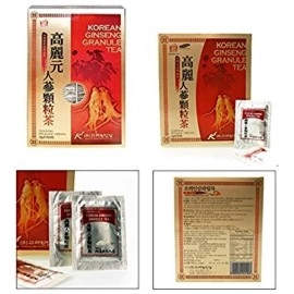 Korean Ginseng Granules Tea Extract Health Food (3g X 100 bags)
