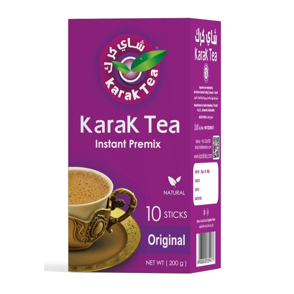 KARAK TEA Premix tea Powder 10 SACHETS 200gm Original