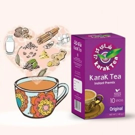KARAK TEA Premix tea Powder 10 SACHETS 200gm Original