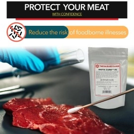 The Sausage Maker - Insta Cure (Prague Powder) 2, Curing Salt for Curing Sausage and Meats, 4 oz.
