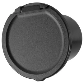 Dura Faucet DF-SA184-BK RV Outdoor Exterior Utility Spray Dock Port with Quick Connect Hookup (Black) (Black)