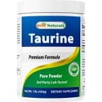 100% Pure Taurine Powder free form - Taurine 1000mg per serving - 0.5kg (454 gm)