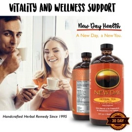 Essiac Tea, 32 Ounce Extract | Immune System, Liver and Lymphatic Support | Based on Original Recipe and Made in the USA | Certified Organic and Wild Crafted Herbs | No Alcohol and Easy Preparation