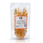GoGo 3oz Turkey Tendon Strips Dog Chew Treats Sourced and Made in The USA one Ingredient - The Original Turkey Chew