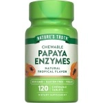 Nature\'s Truth Chewable Papaya Enzyme 120 Tablets