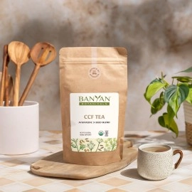Banyan Botanicals CCF Tea (Cumin, Coriander, Fennel) - USDA Organic - Digestive Tea to Support Natural Detoxification (1/2 lb)