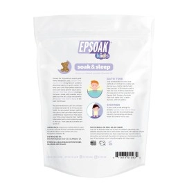 Epsoak Kids - Soak & Sleep Epsom Salt Bath Soak for Kids (2lb Bag - Pure & Gentle Formula with Lavender).