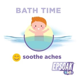 Epsoak Kids - Soak & Sleep Epsom Salt Bath Soak for Kids (2lb Bag - Pure & Gentle Formula with Lavender).