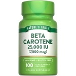 Nature\'s Truth Beta-Carotene 25,000 Iu Vitamin A Softgels, 100 Count