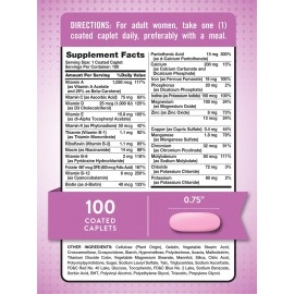 Nature\'s Truth Adult Women\'s Multivitamin 100 Count