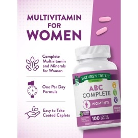 Nature\'s Truth Adult Women\'s Multivitamin 100 Count