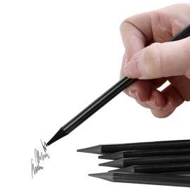 Moonlove 6pcs Woodless Pencil Set - Graphite Pencil HB 2B 4B 6B 8B EE for Drawing, Writing, Shading, Coloring, Soft Pencil No Wood, Gift for Artist, Hobbyist,Beginner