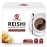 GANOHERB Reishi Mushroom Coffee Mix, Organic Instant Ganoderma Cafe with 100% Natural Ganoderma Lucidum Lingzhi Black Coffee for Stress Relief Better Focus Immune Support, Mix Flavor No Sugar 25 Bag