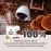 GANOHERB Reishi Mushroom Coffee Mix, Organic Instant Ganoderma Cafe with 100% Natural Ganoderma Lucidum Lingzhi Black Coffee for Stress Relief Better Focus Immune Support, Mix Flavor No Sugar 25 Bag