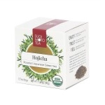 Sugimoto Tea - Organic Hojicha - Roasted Twig Tea - 12 Count Compostable Pyramid Teabags