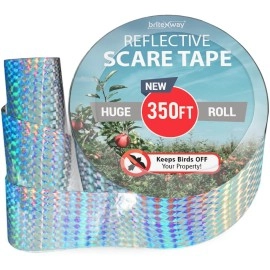 BRITENWAY Dual-sided Repellent Tape for Bird (350f..