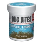 Fluval A6577 Bug Bites Tropical Fish Small Granules,1.59oz