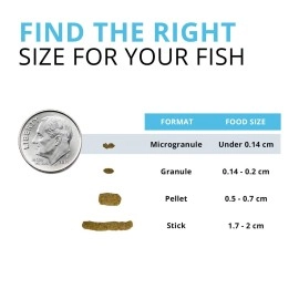 Fluval A6577 Bug Bites Tropical Fish Small Granules,1.59oz