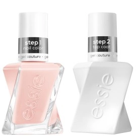 Essie Gel Couture Longwear Gel-Like Shine Nail Polish Top Coat, Clear, 13.5 Ml