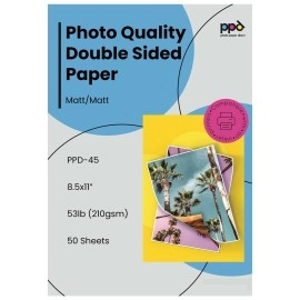 PPD Inkjet Matte Double Sided Heavyweight Photo Qu..